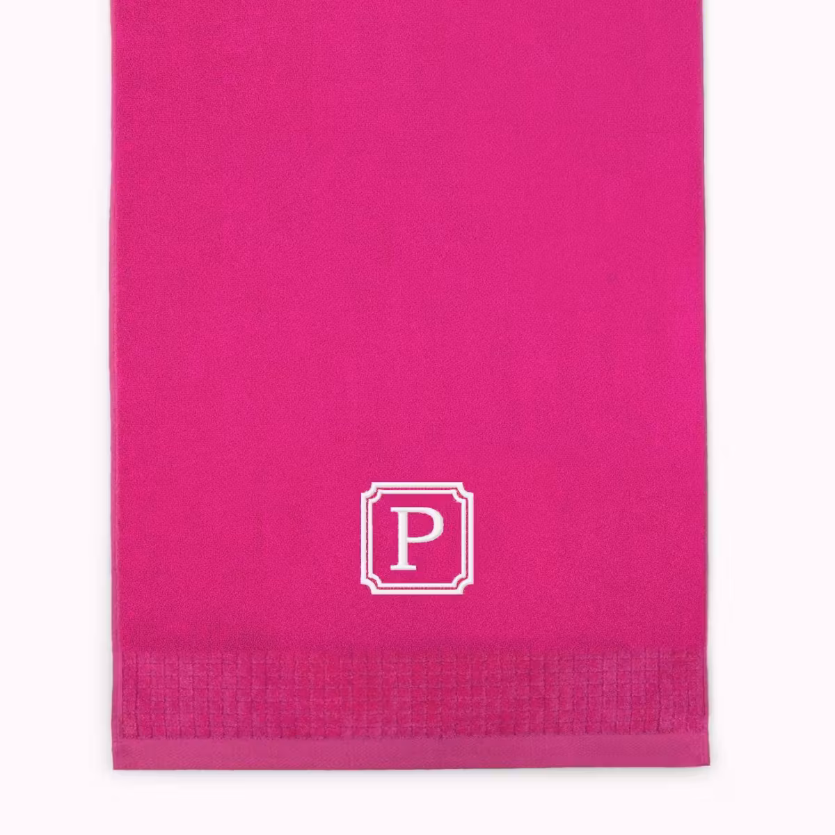Personalizowany ręcznik kąpielowy 70 x 140 - fuksja