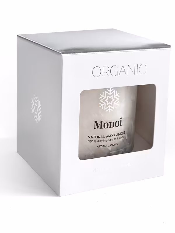Świeca zapachowa - organic monoi