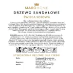 CLP świeca drzewo sandałowe