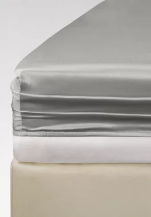 Prześcieradło TENCEL™ LUX szary z gumką