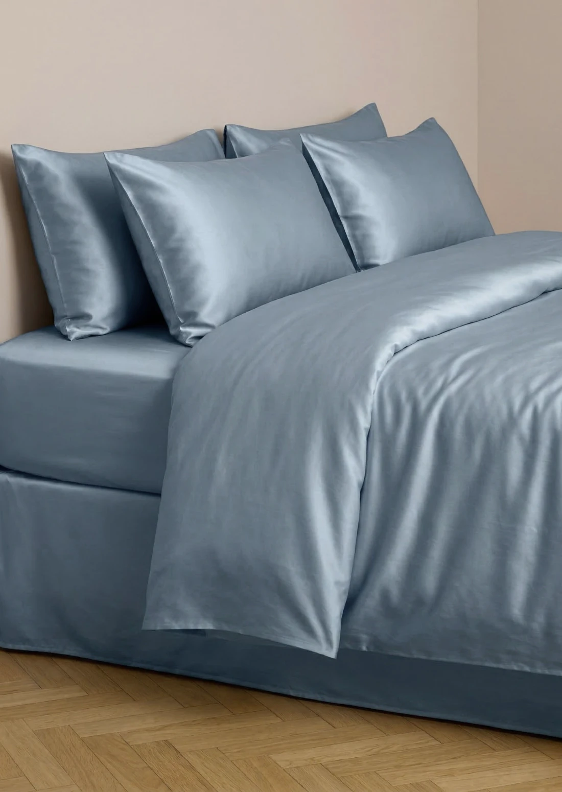 Pościel TENCEL™ LUX - frozen blue