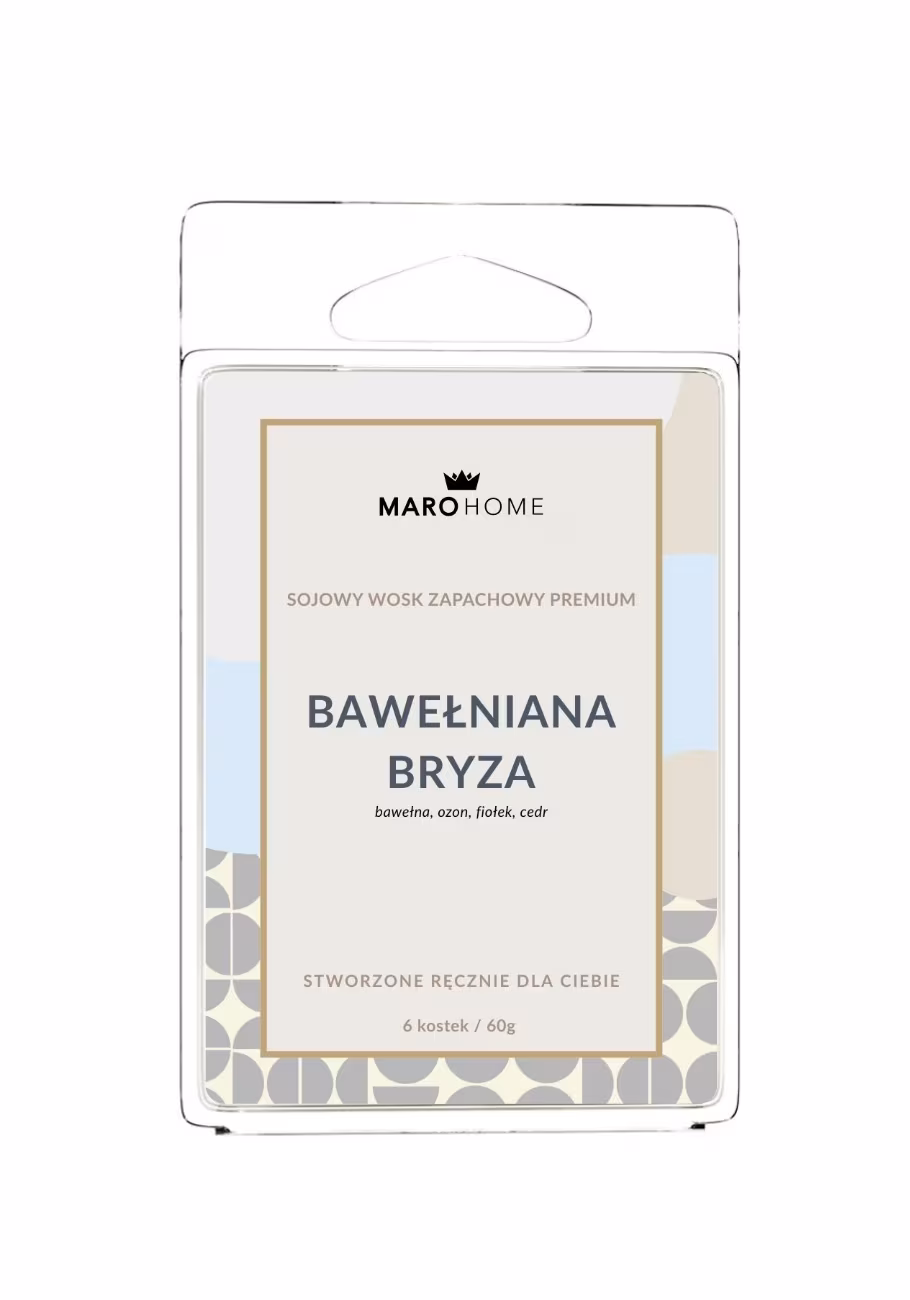 Wosk zapachowy premium - Bawełniana bryza