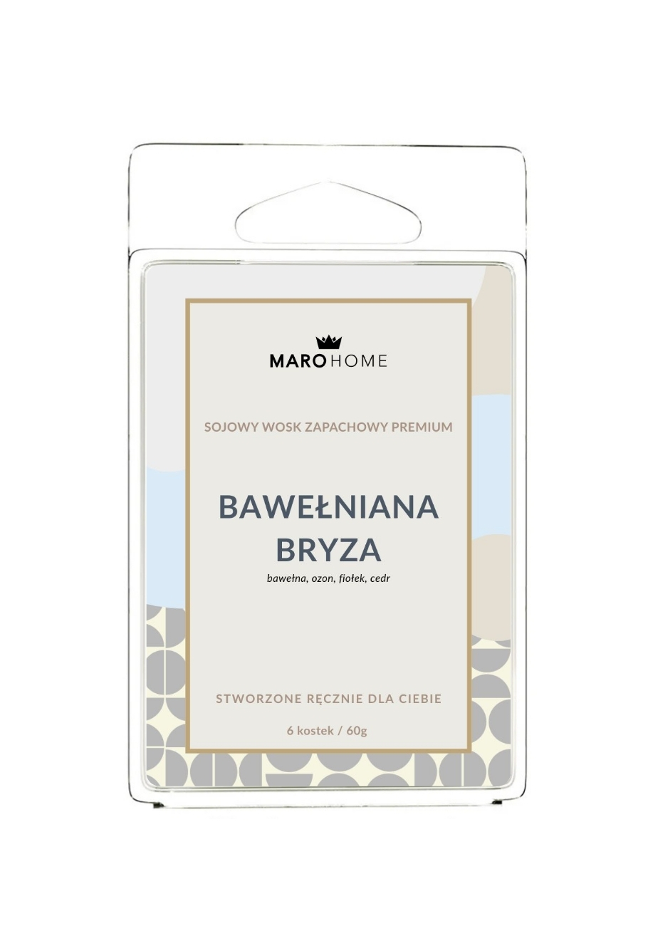 wosk zapachowy marohome bawelniana bryza