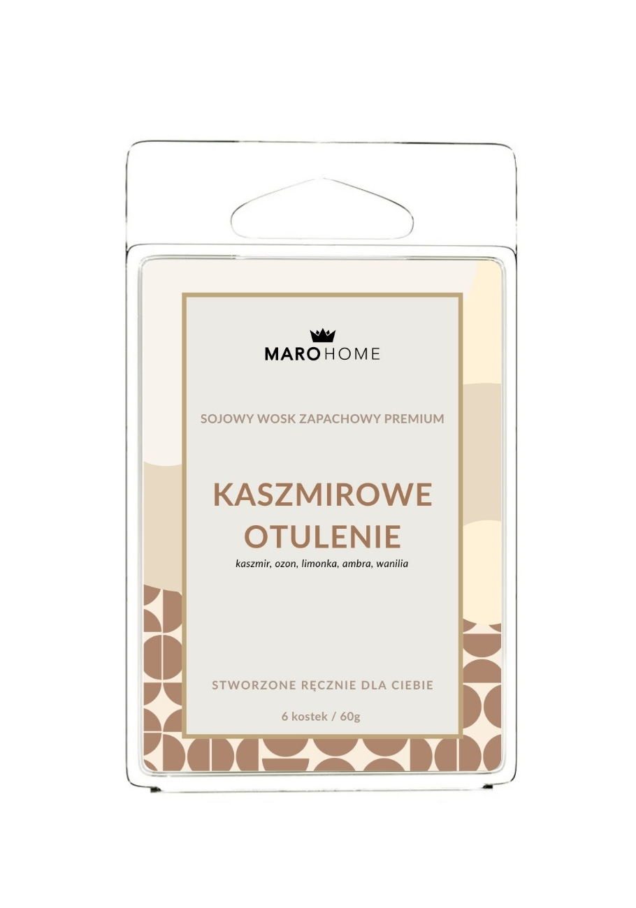 wosk zapachowy marohome kaszmirowe otulenie