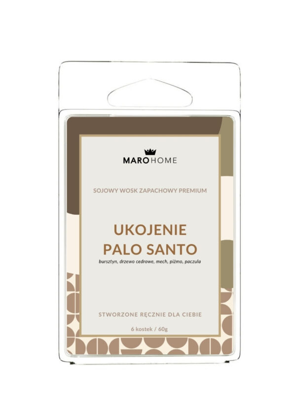 Wosk zapachowy premium - Ukojenie palo santo