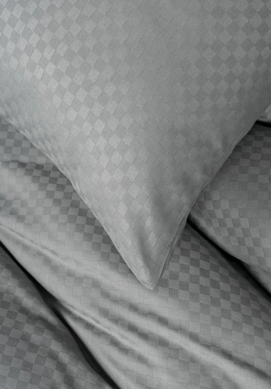 Pościel PERCALE CHESS - szary
