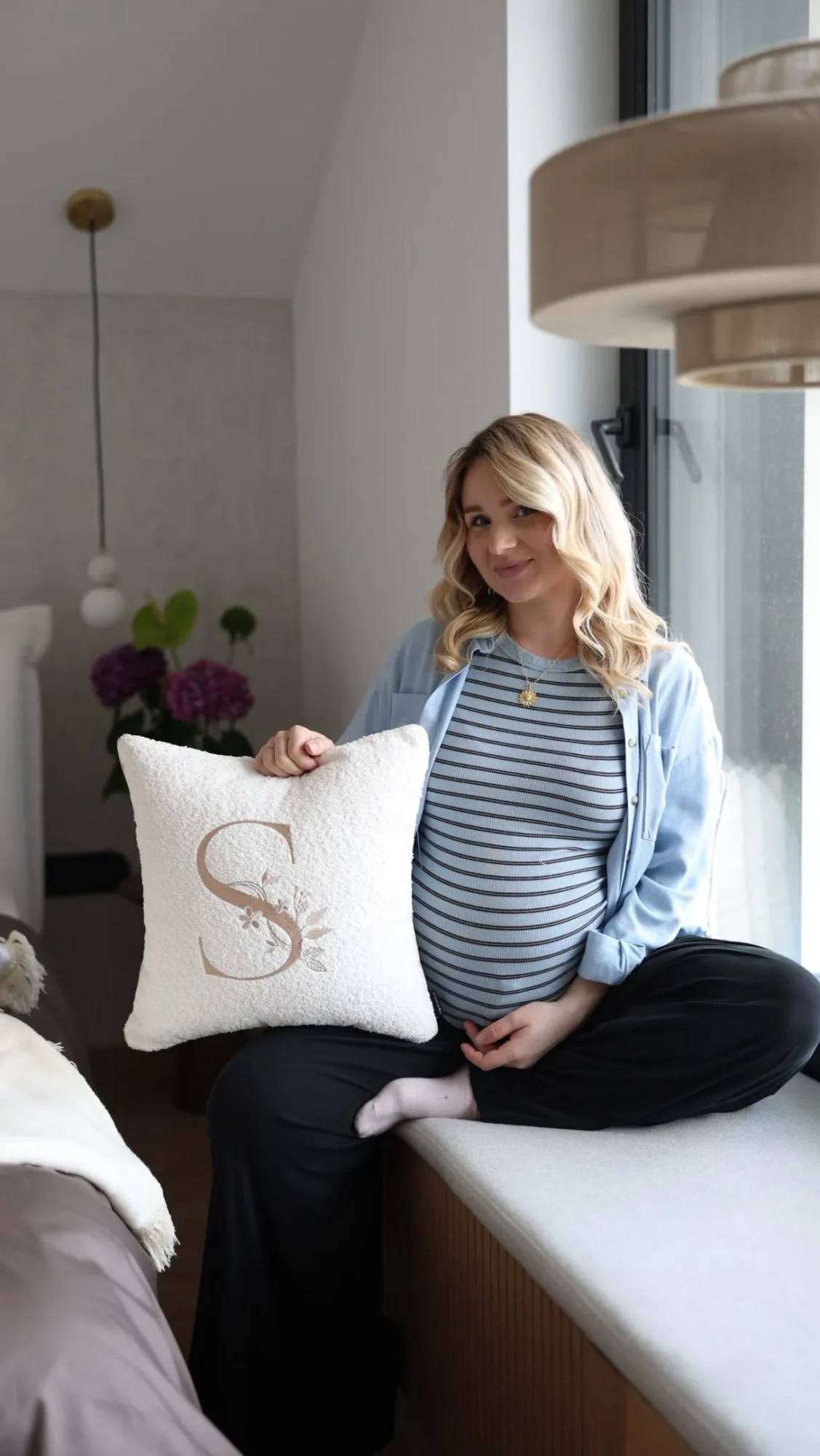 Metamorfoza sypialni HelloKejti z tekstyliami MARO HOME