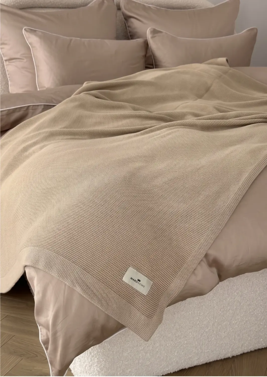 Pled Lusso Knit - Cafe Latte
