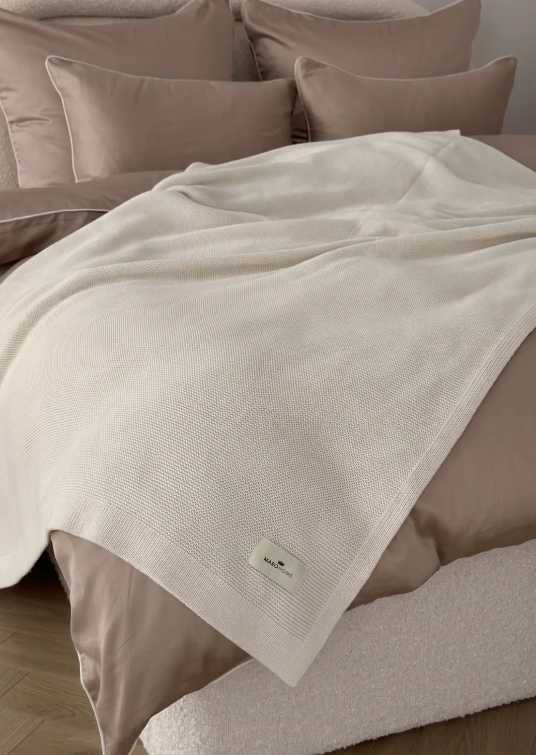 Pled Lusso Knit - Vanilla Cream