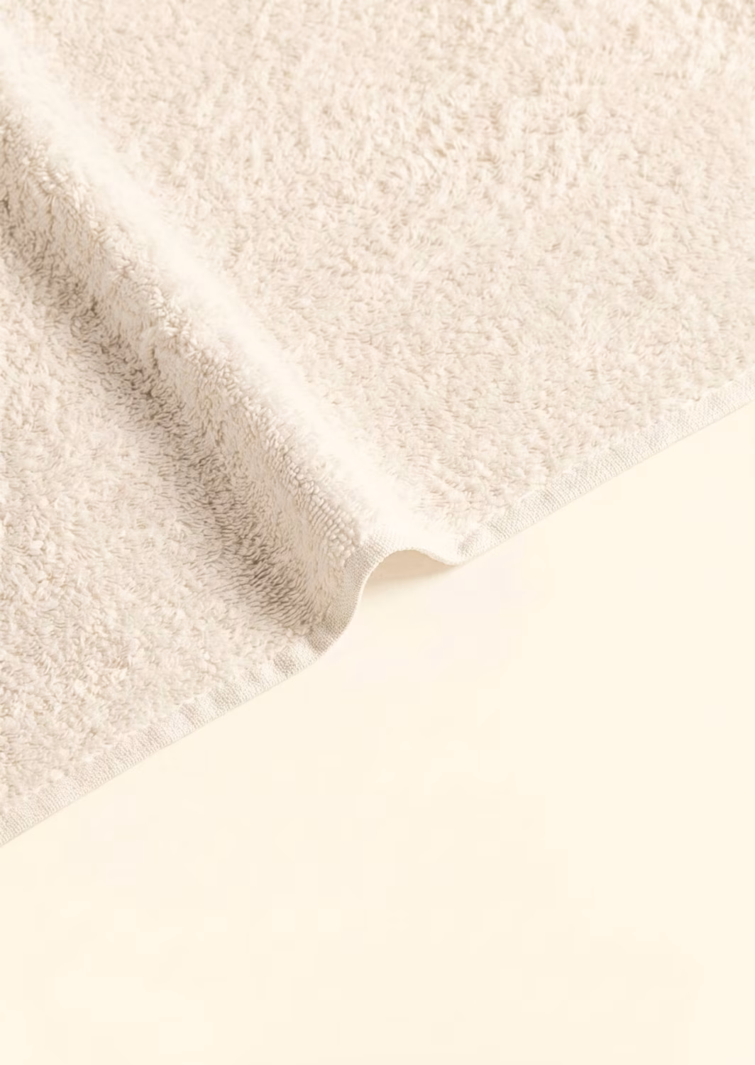 Ręcznik bawełniany BASIC PREMIUM – kremowy - 640gsm